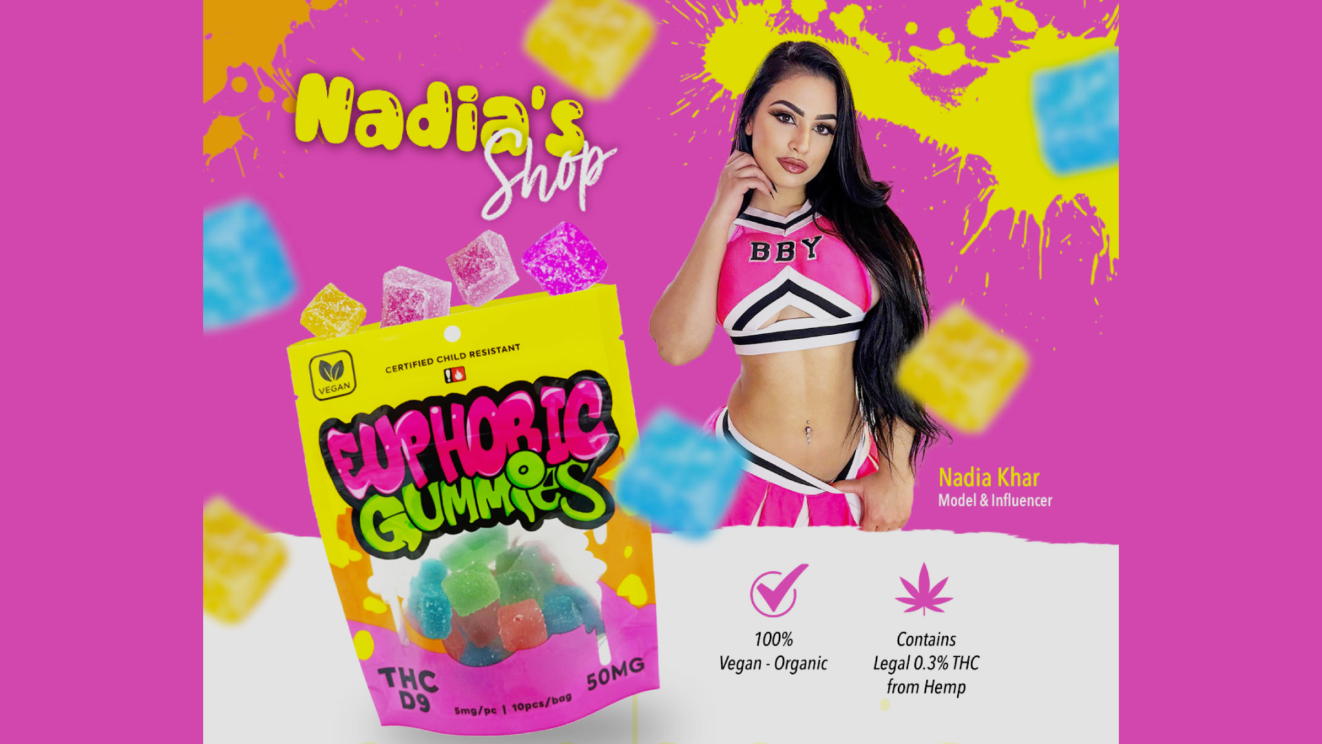 Nadia Khar Euphoric Gummies