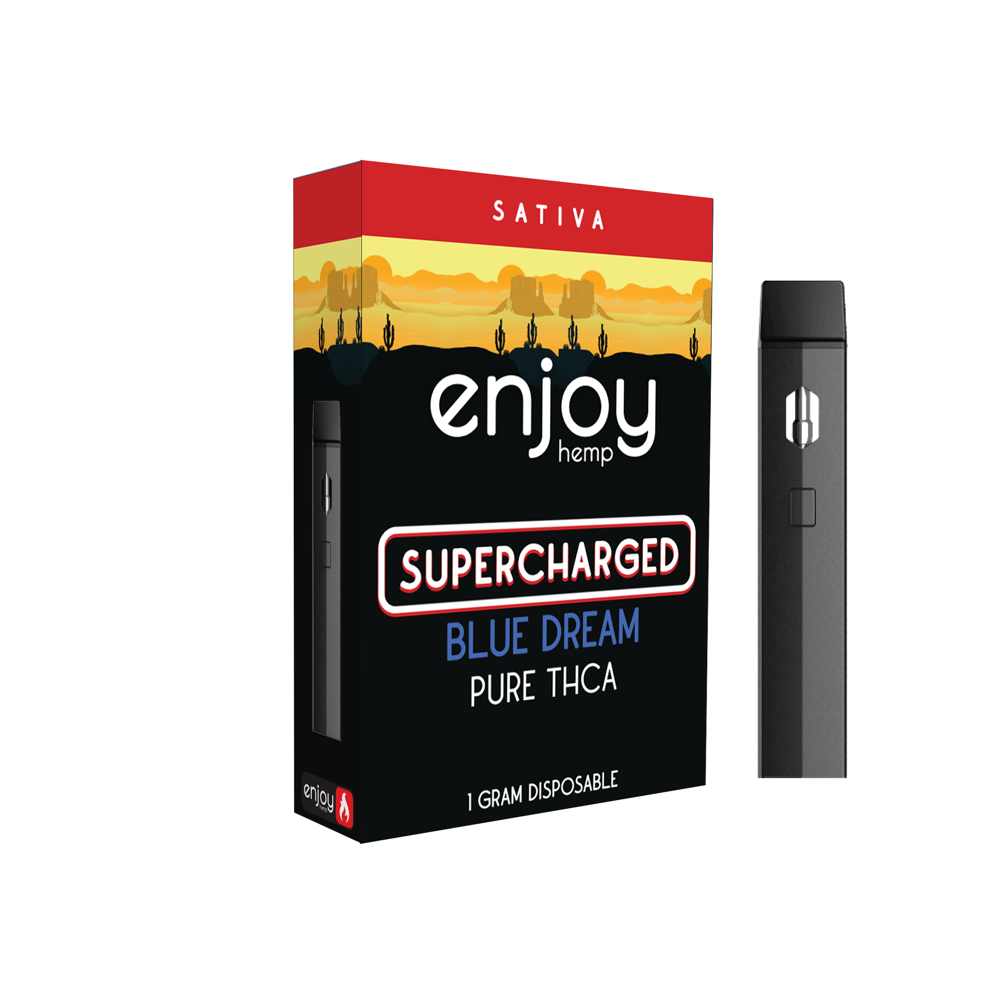 Enjoy Pure THCa 1ml Disposable | (Sativa, Indica, Hybrid) - Various Flavors