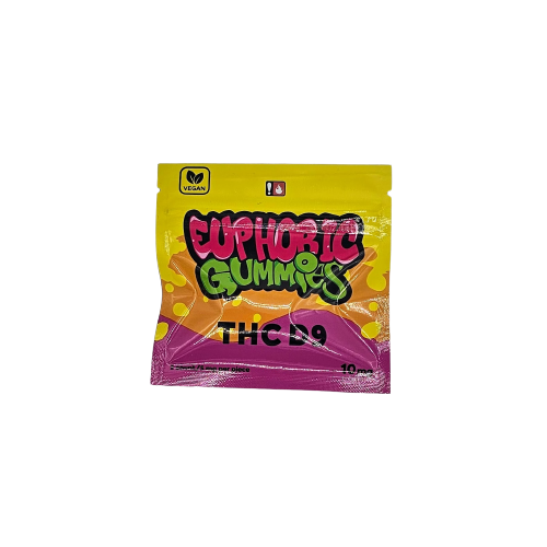 Euphoric D9 Trial Pack - 5mg Mixed Fruit Gummies - 2 Count - devmfg